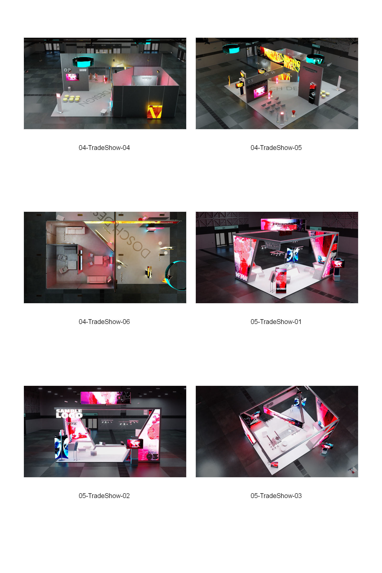 DOSCH 3D - Trade Show Exhibition V2 3D model_54