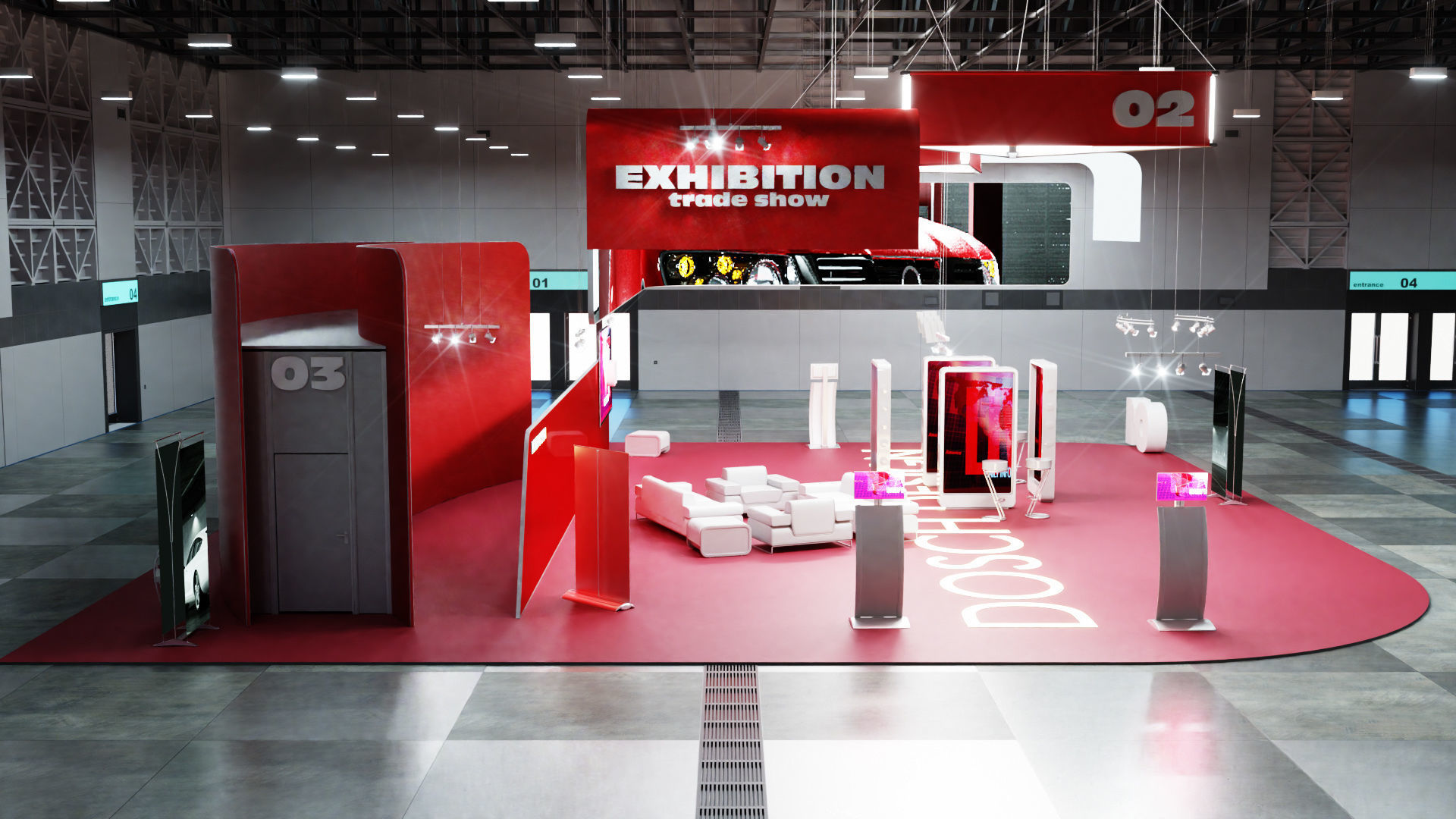 DOSCH 3D - Trade Show Exhibition V2 3D model_48