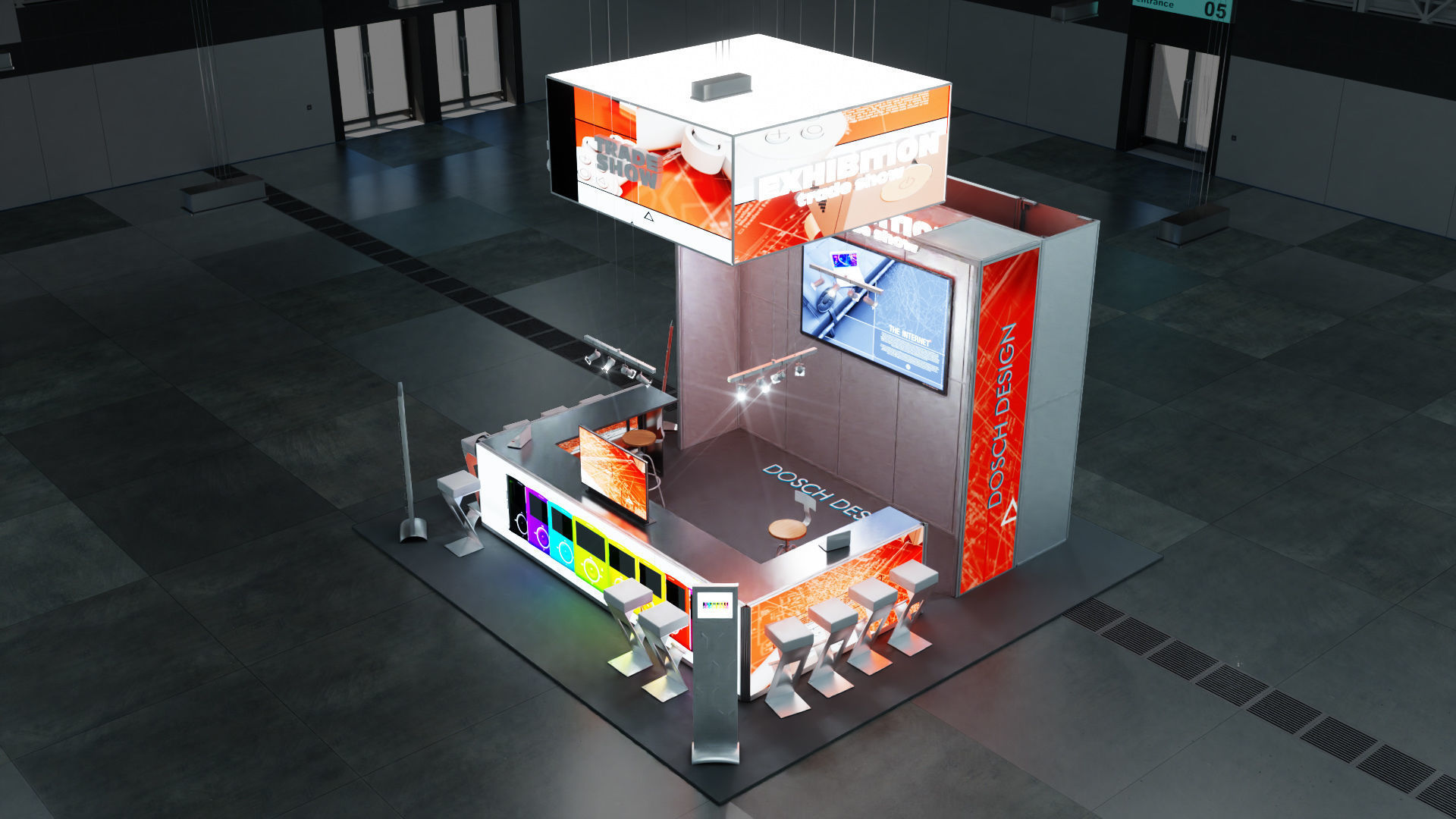 DOSCH 3D - Trade Show Exhibition V2 3D model_37