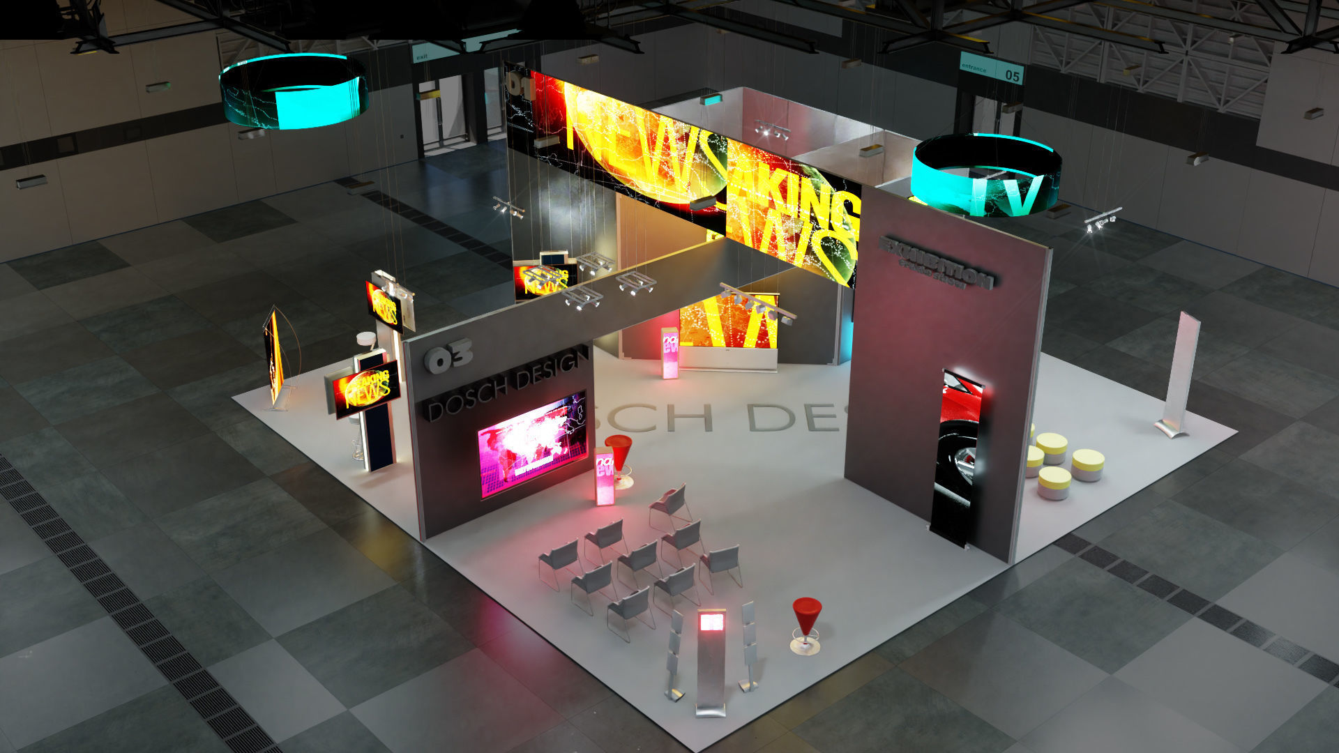 DOSCH 3D - Trade Show Exhibition V2 3D model_20