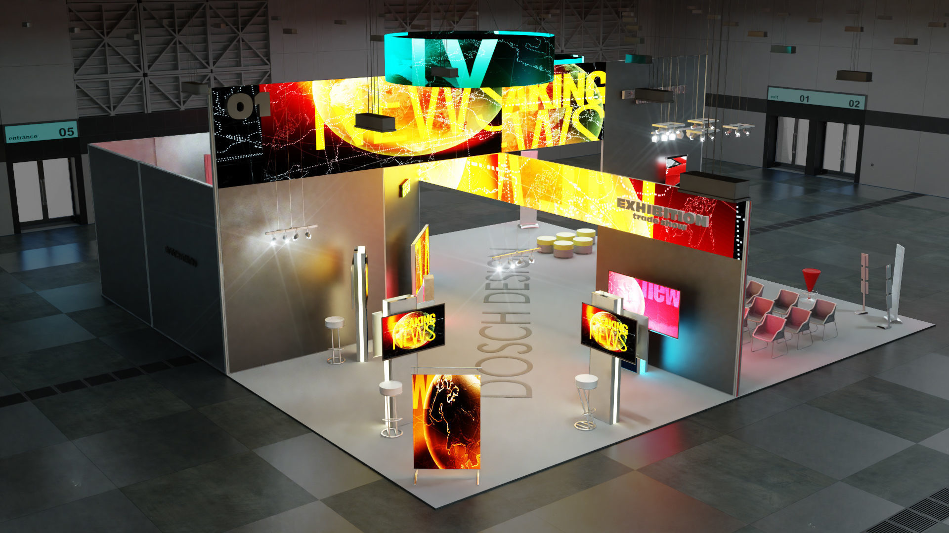 DOSCH 3D - Trade Show Exhibition V2 3D model_17