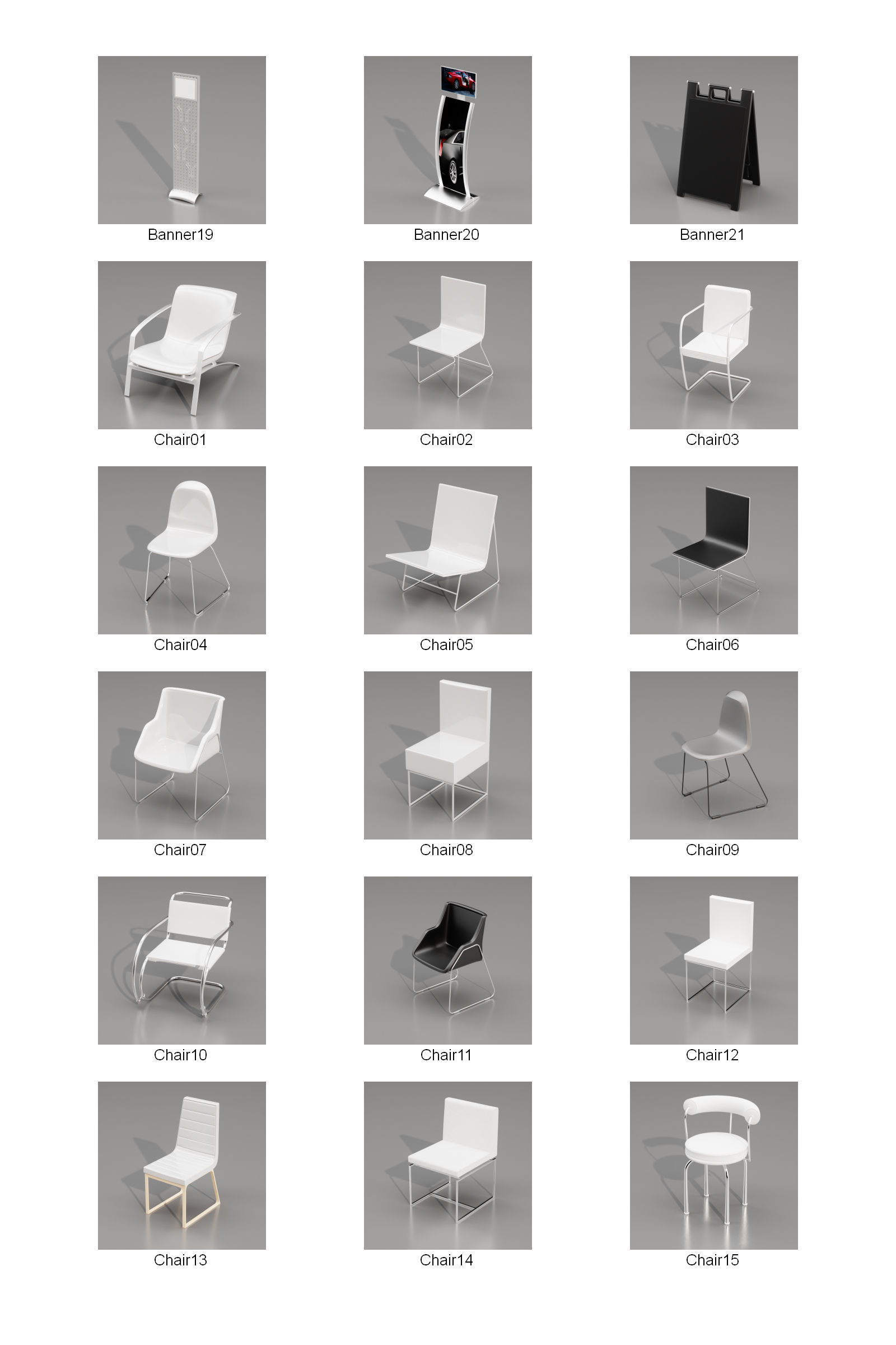 DOSCH 3D - Trade Show Exhibition V2 3D model_61