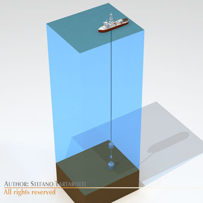 Lower marine riser package cap 3D model_1