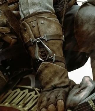 THE WOLFS VAMBRACE EMBLEM ASSASSINS CREED LOGO CONNORS GAUNTLET 3D print model_1