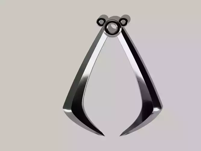 THE WOLFS VAMBRACE EMBLEM ASSASSINS CREED LOGO CONNORS GAUNTLET