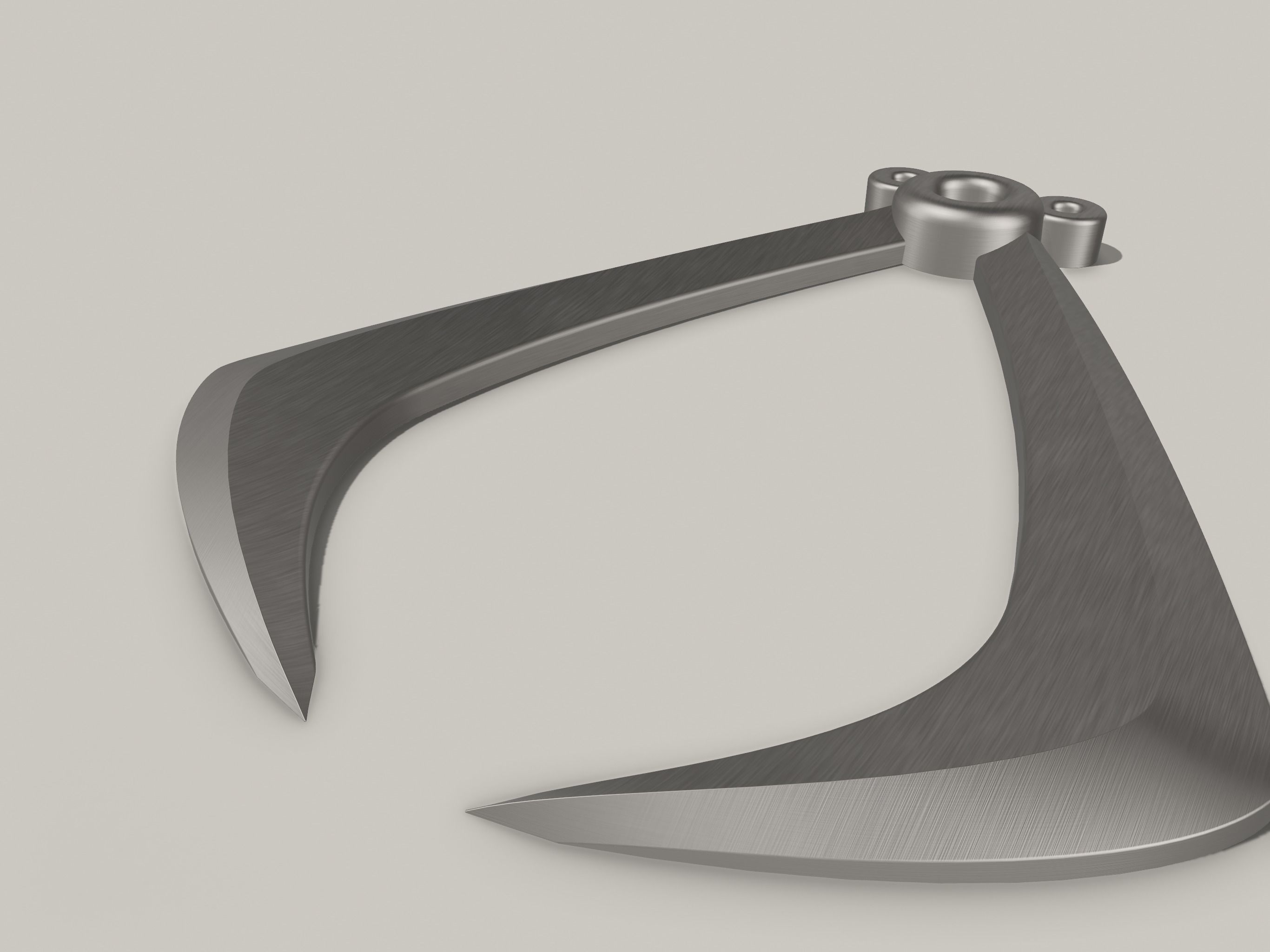 THE WOLFS VAMBRACE EMBLEM ASSASSINS CREED LOGO CONNORS GAUNTLET 3D print model_4