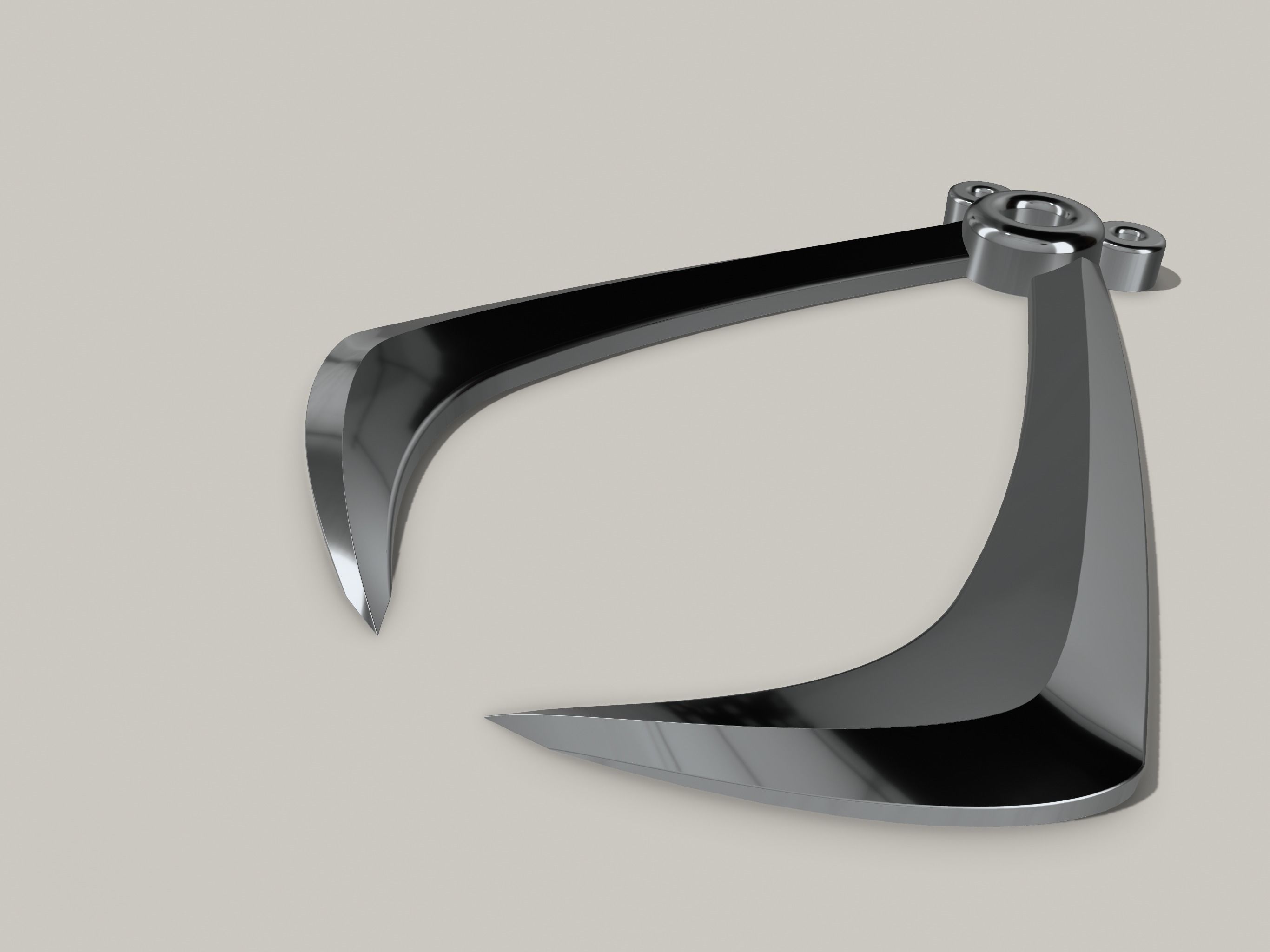 THE WOLFS VAMBRACE EMBLEM ASSASSINS CREED LOGO CONNORS GAUNTLET 3D print model_2