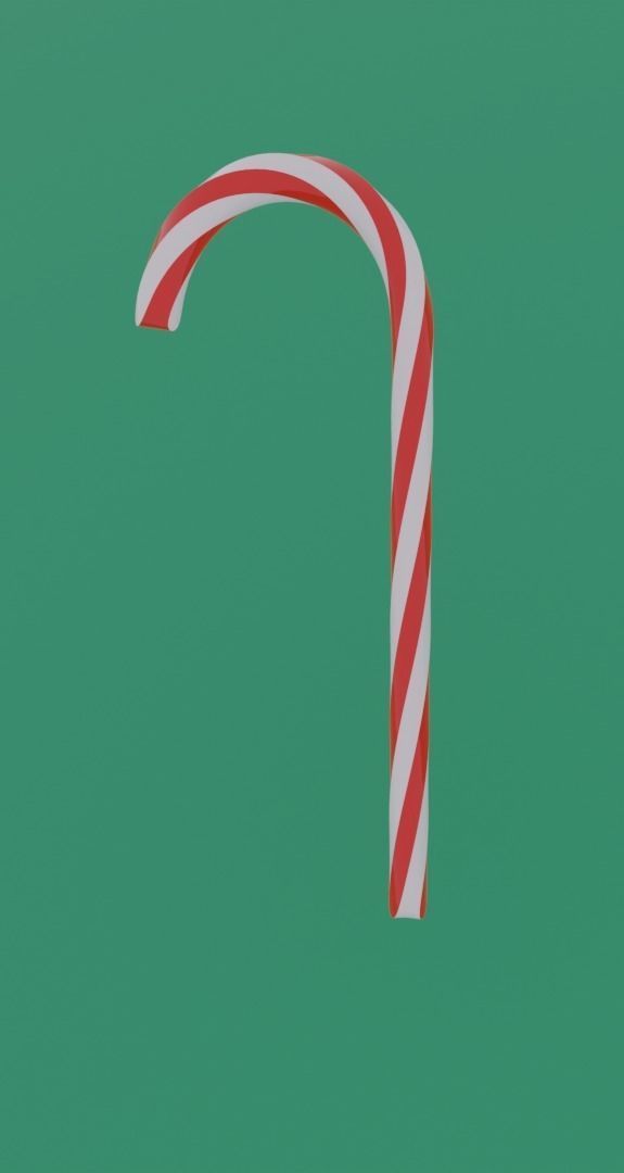 Xmas 3D Low-poly 3D model_2