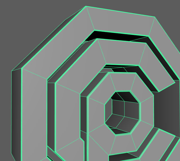 Robocop OCP Logo  Free low-poly 3D model_1