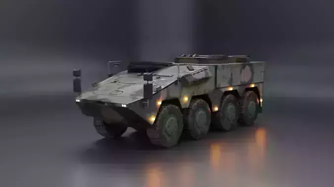 GTK Boxer German military truck 6x6