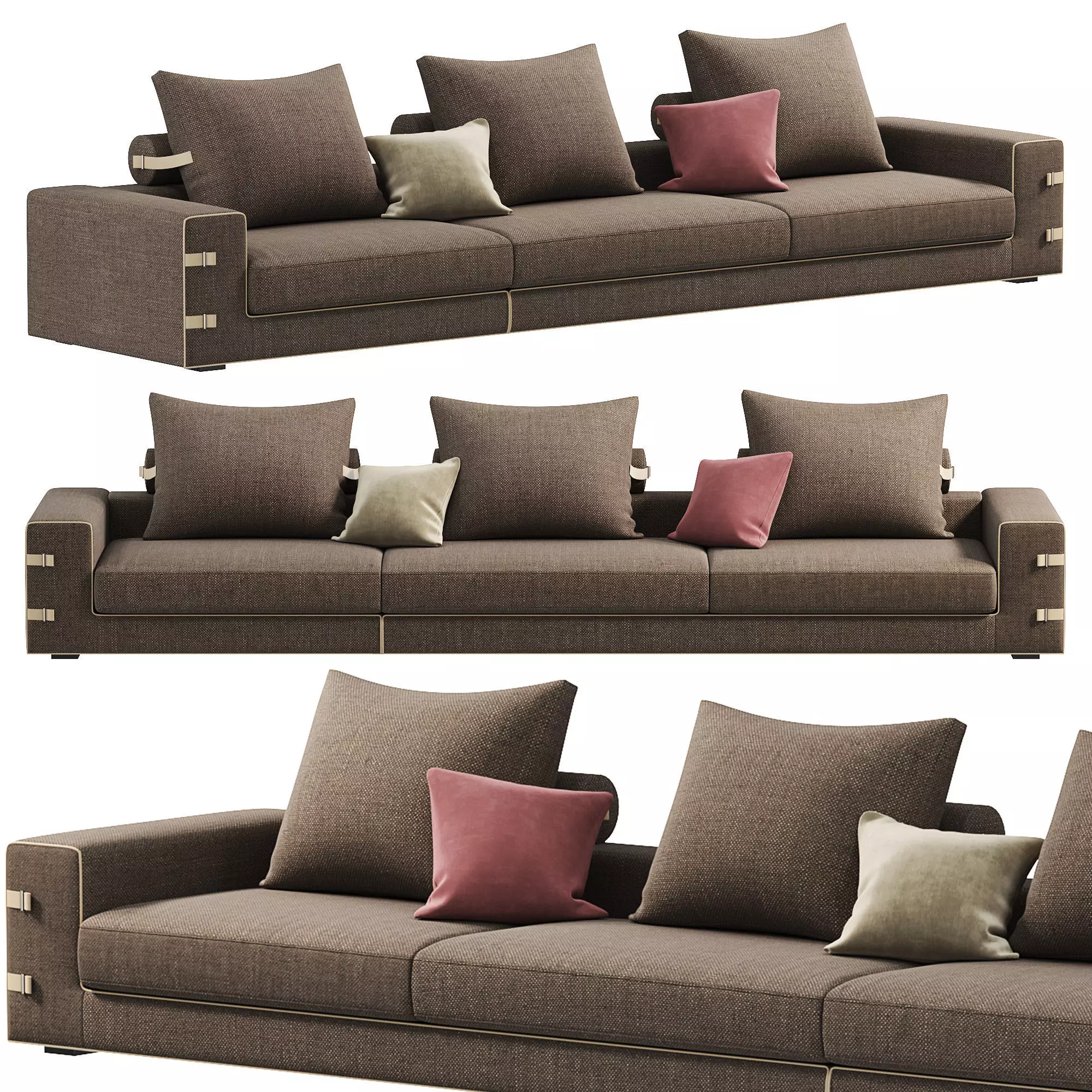 Gregory Sofa By Gamma  3D model_0