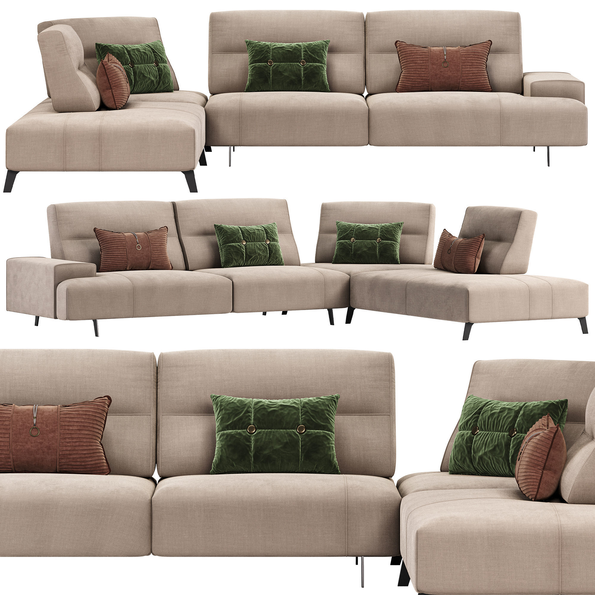 Smart Sofa by  Gammarr 3D model_1