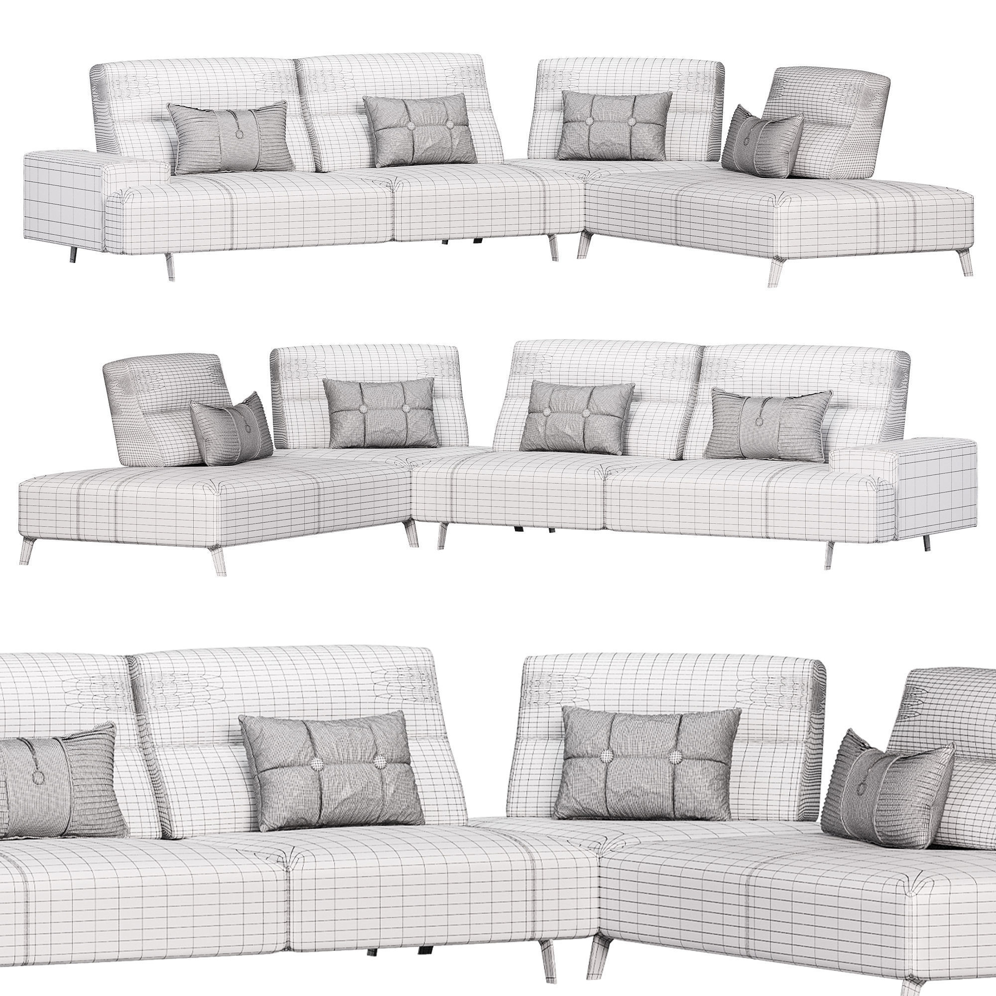 Smart Sofa by  Gammarr 3D model_2