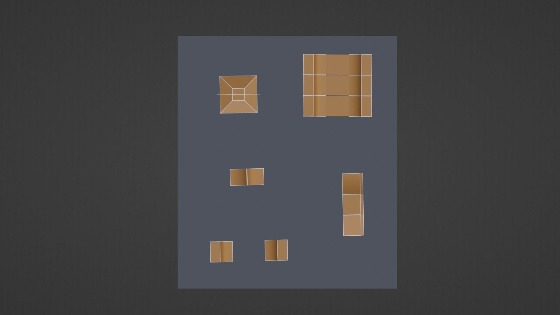 Skate Park Low-poly 3D model_22