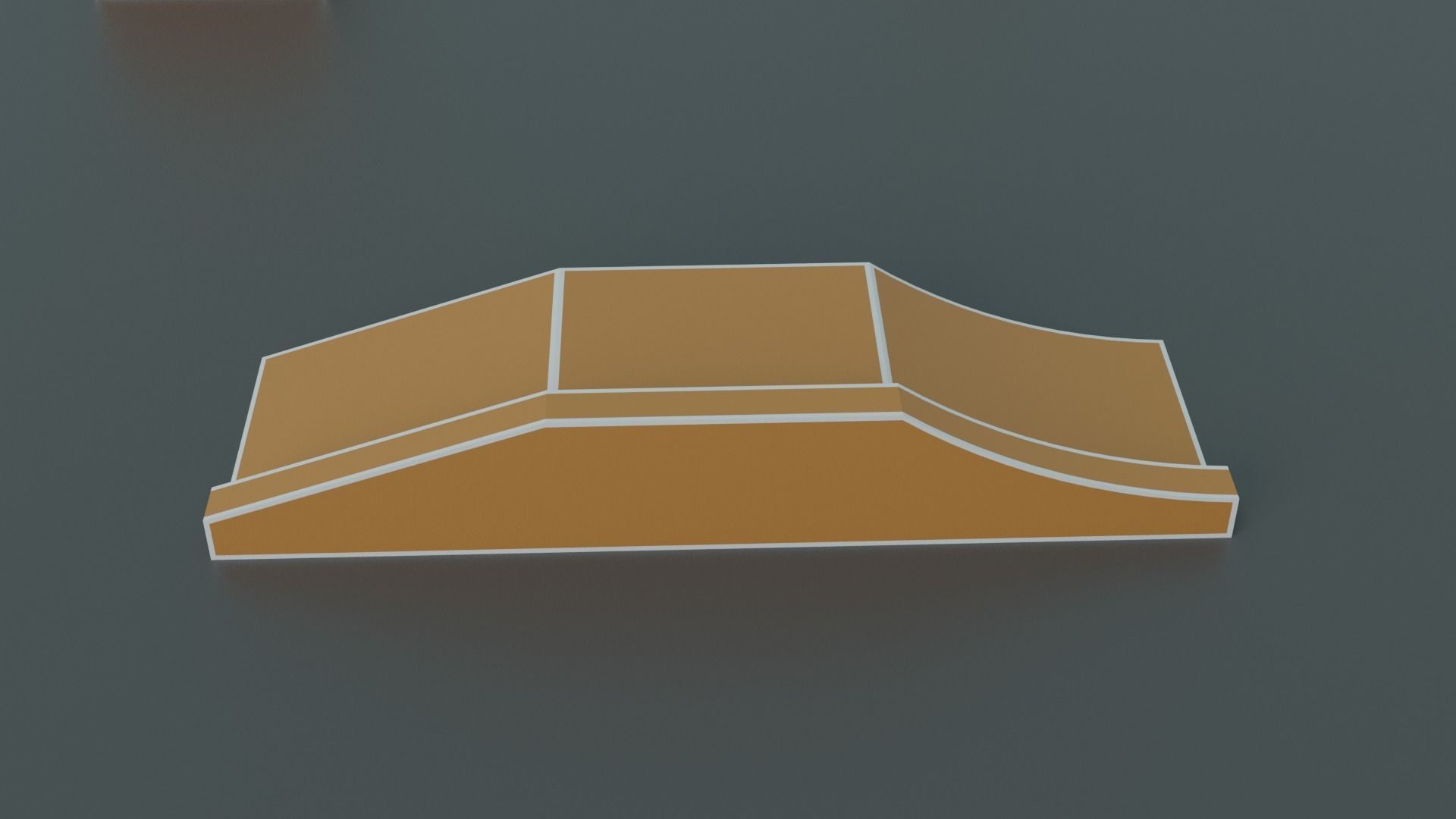 Skate Park Low-poly 3D model_23