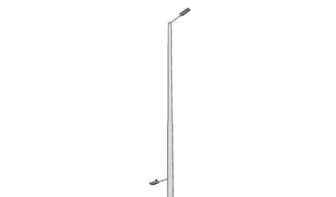 Light Pole - Lamp Post 04 3D model