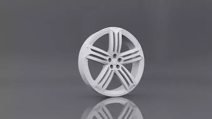  3D TYRE RIM 