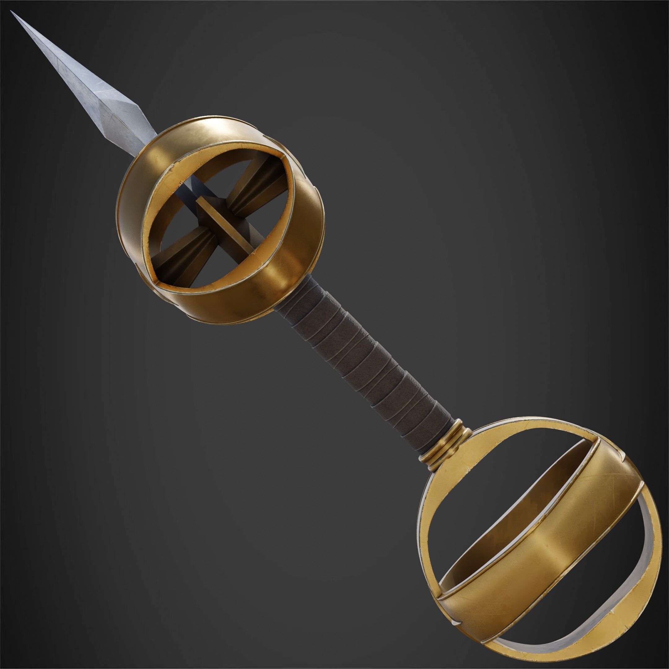 Kamutoke Sukuna Cursed Dagger for Cosplay 3D print model_9