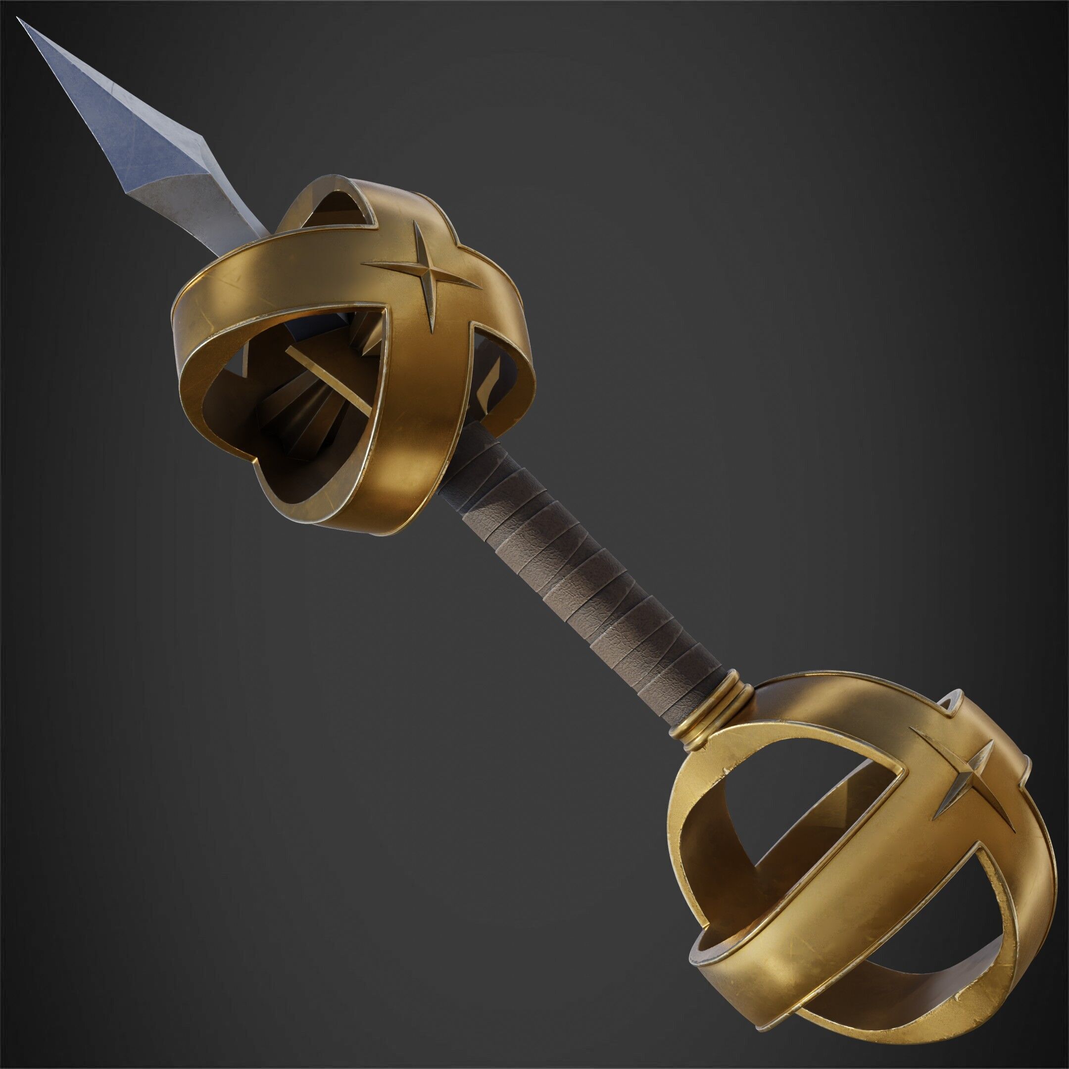 Kamutoke Sukuna Cursed Dagger for Cosplay 3D print model_6