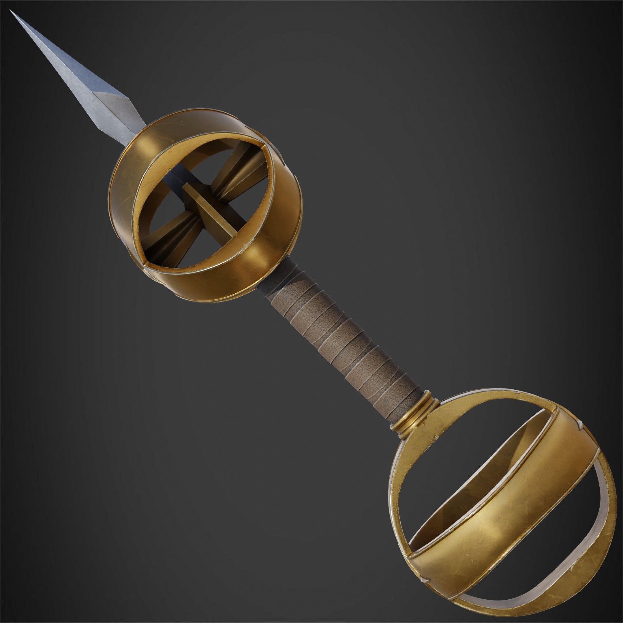 Kamutoke Sukuna Cursed Dagger for Cosplay 3D print model_5