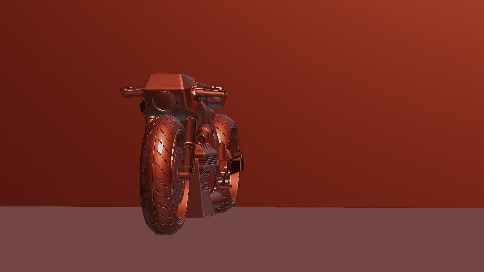Sci-fi Bike concept 3D model_71