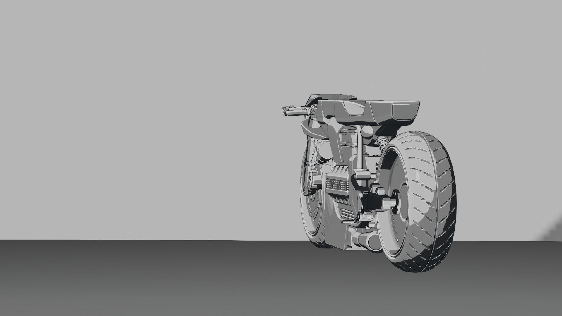 Sci-fi Bike concept 3D model_66