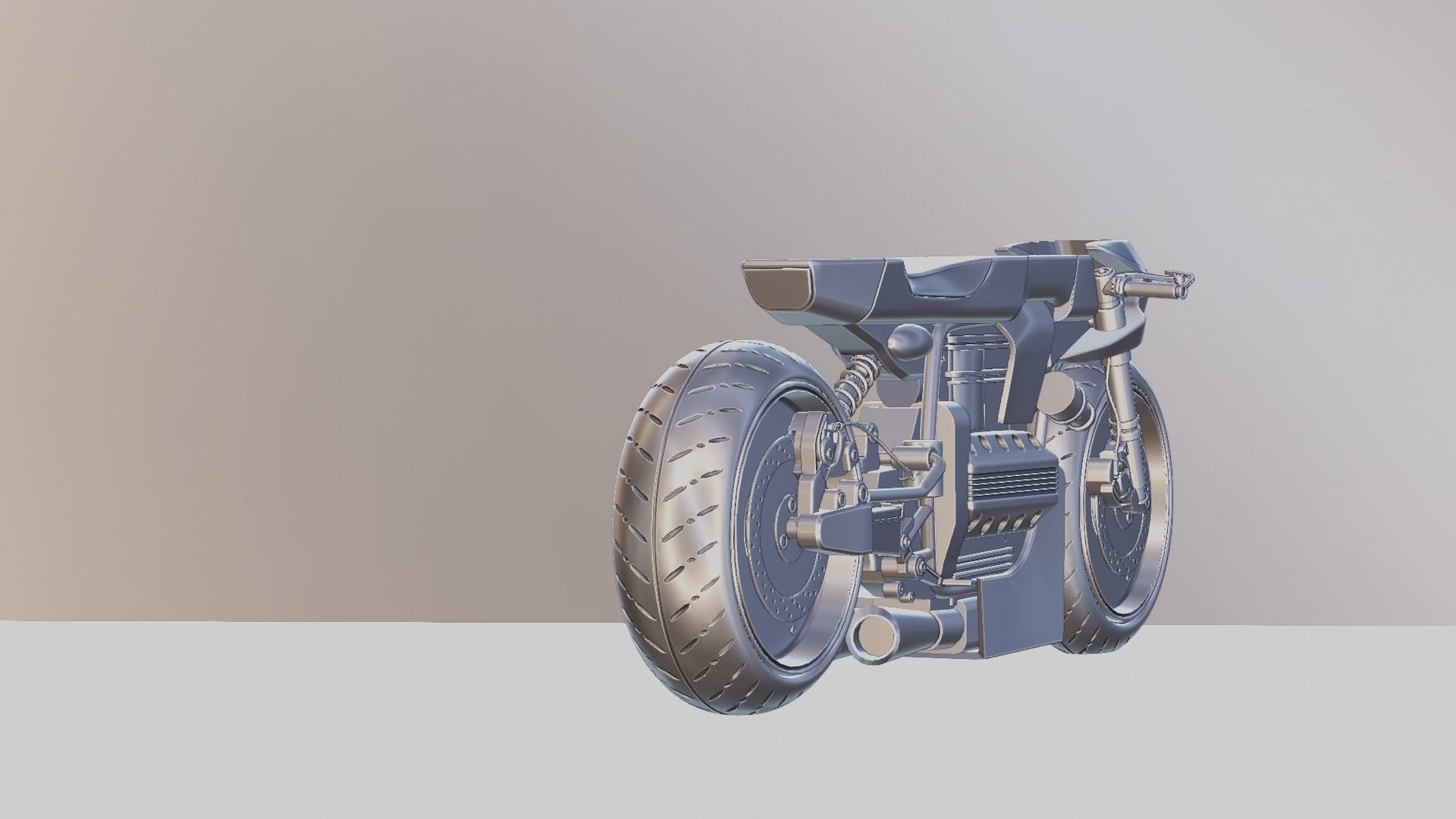 Sci-fi Bike concept 3D model_73