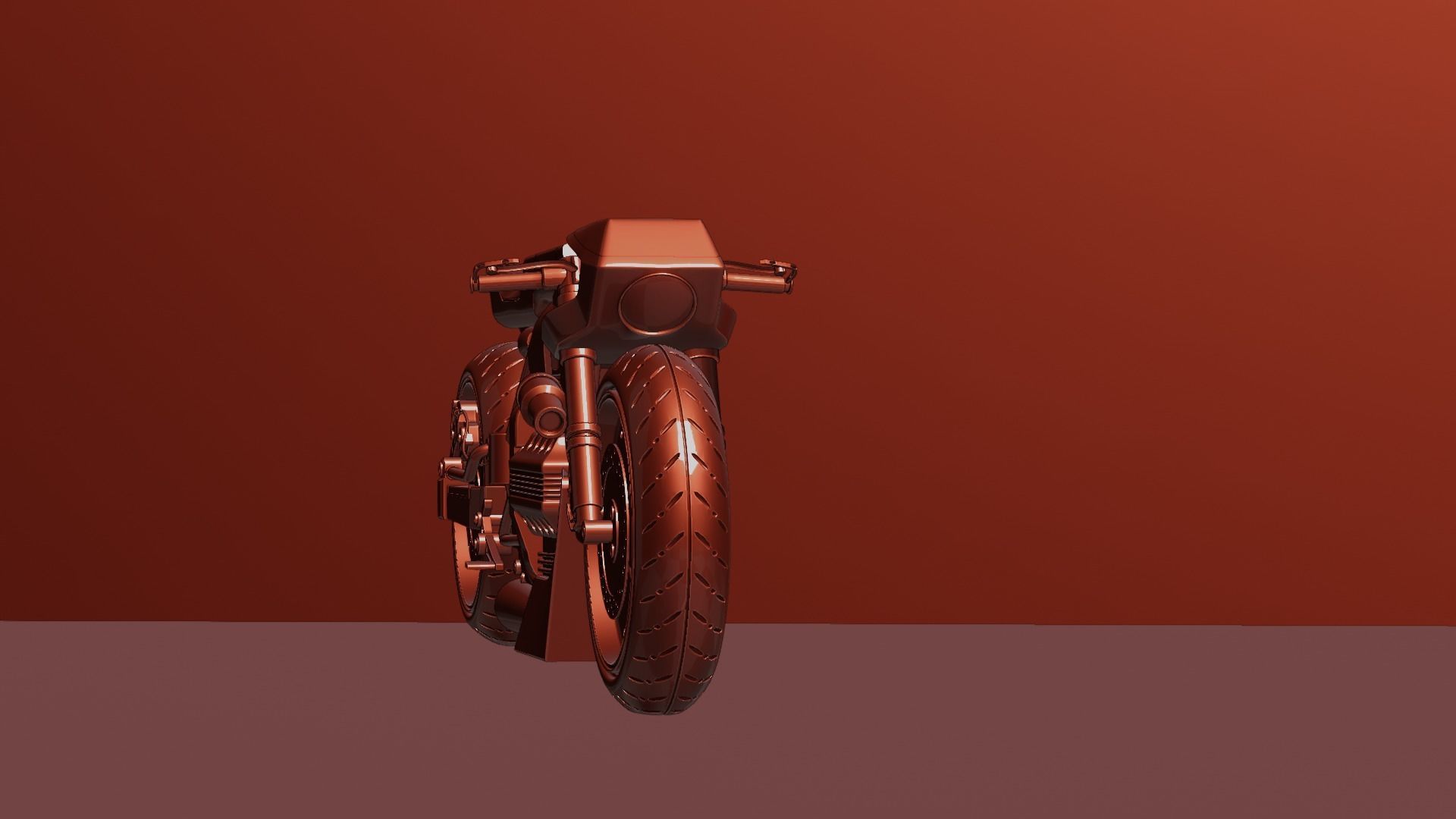 Sci-fi Bike concept 3D model_60
