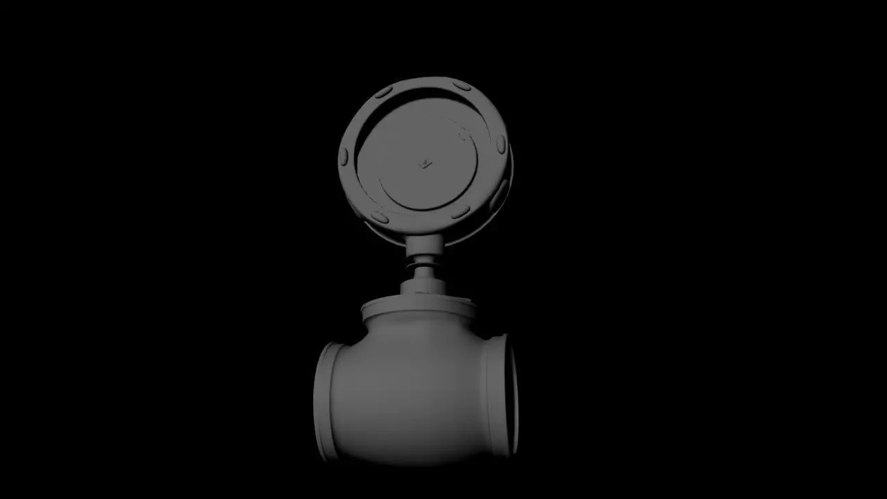 pressure gauge Free 3D model