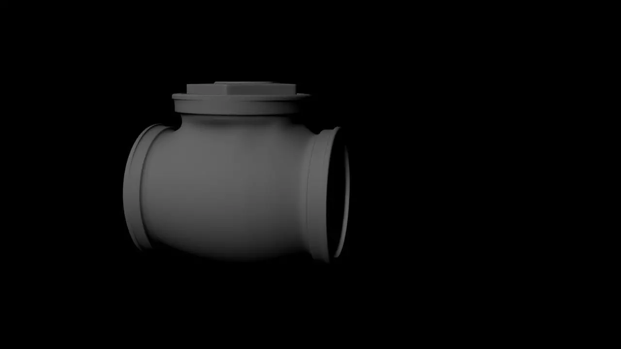 pipe joint Free 3D model