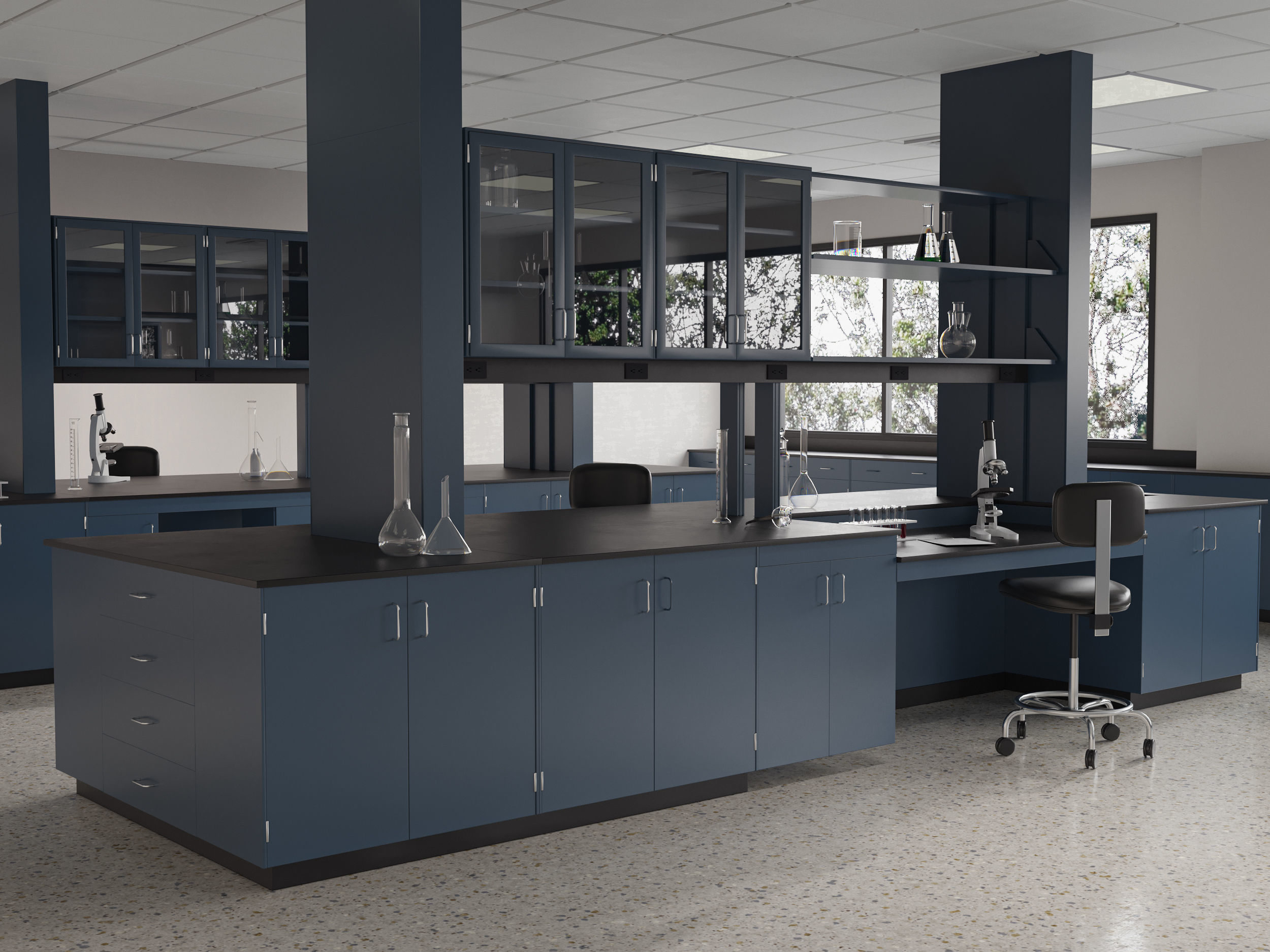 Laboratory 3D model 3D model_3