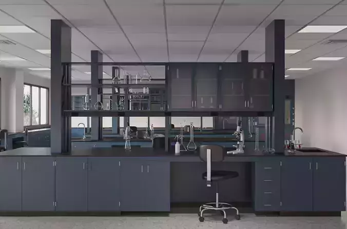 Laboratory 3D model