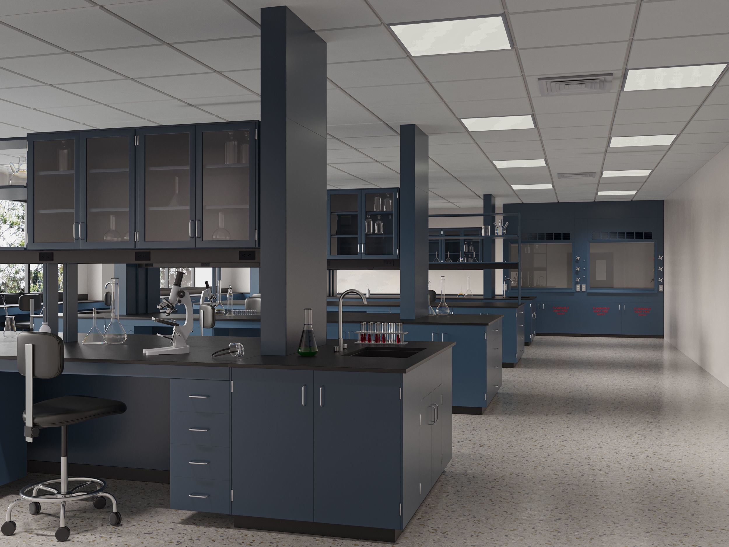 Laboratory 3D model 3D model_2