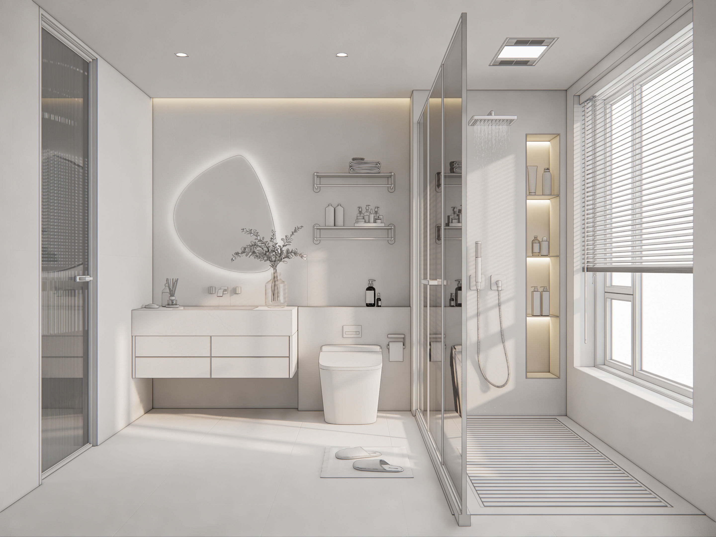 Bathroom  25 3D model_20
