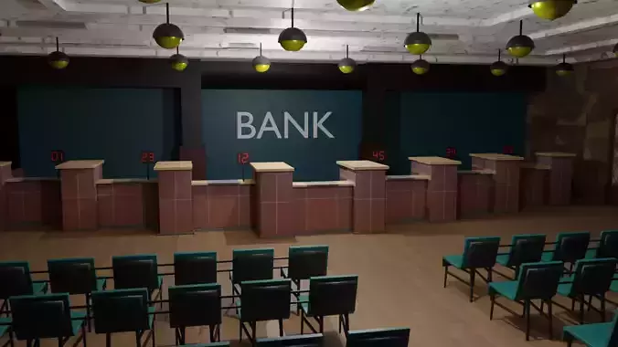 Bank Interior 