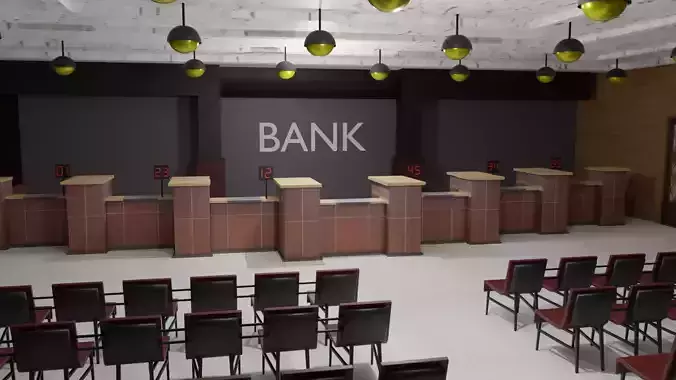 Bank Interior 