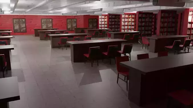 Library Interior 
