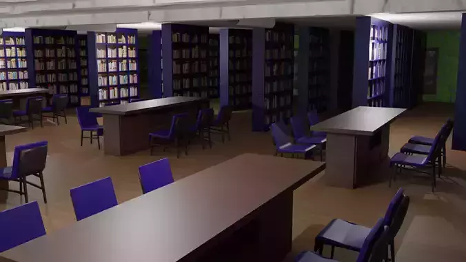 Library Interior 
