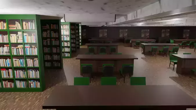 Library Interior 