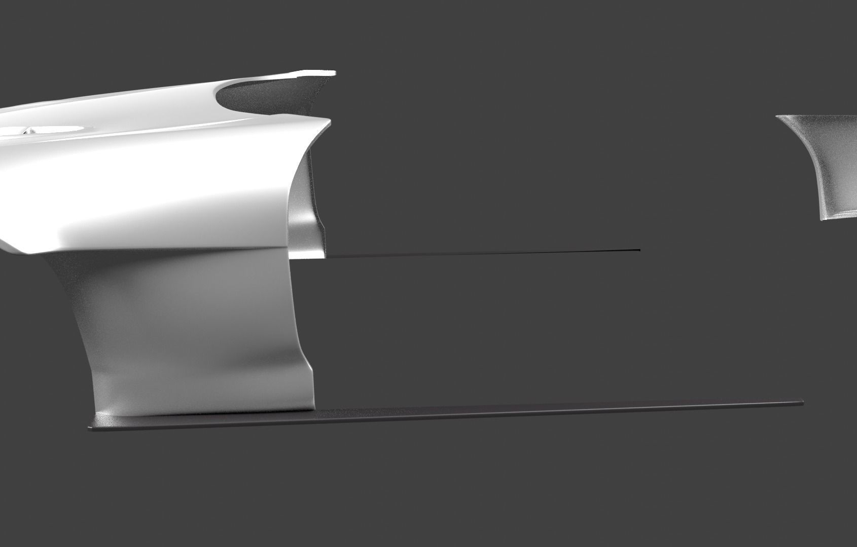 JS Racing Type S S2000 AP1 Low-poly 3D model_3