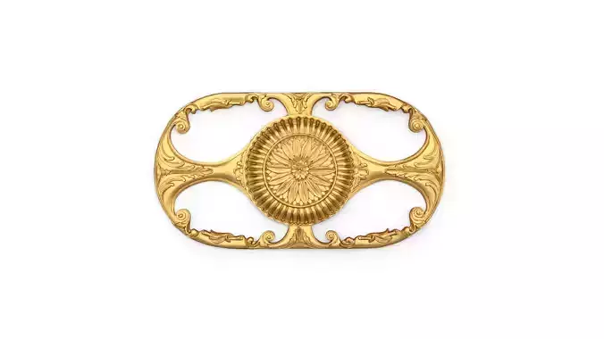 Classic carved decor ornament 395 