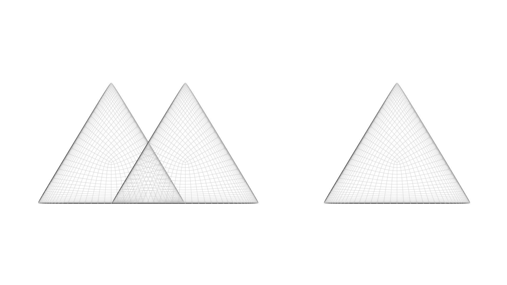 3D Print Ready Metal Pyramids 3D print model_24