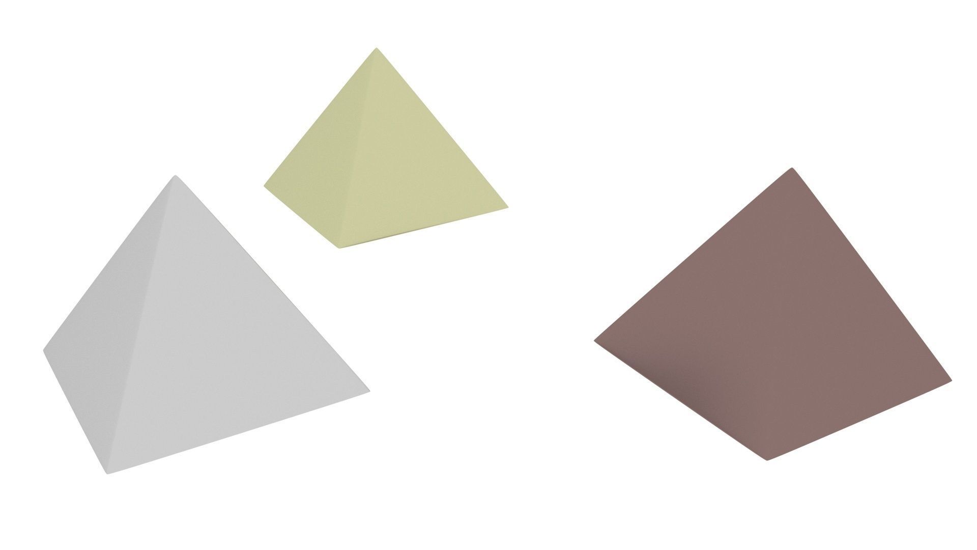 3D Print Ready Metal Pyramids 3D print model_11