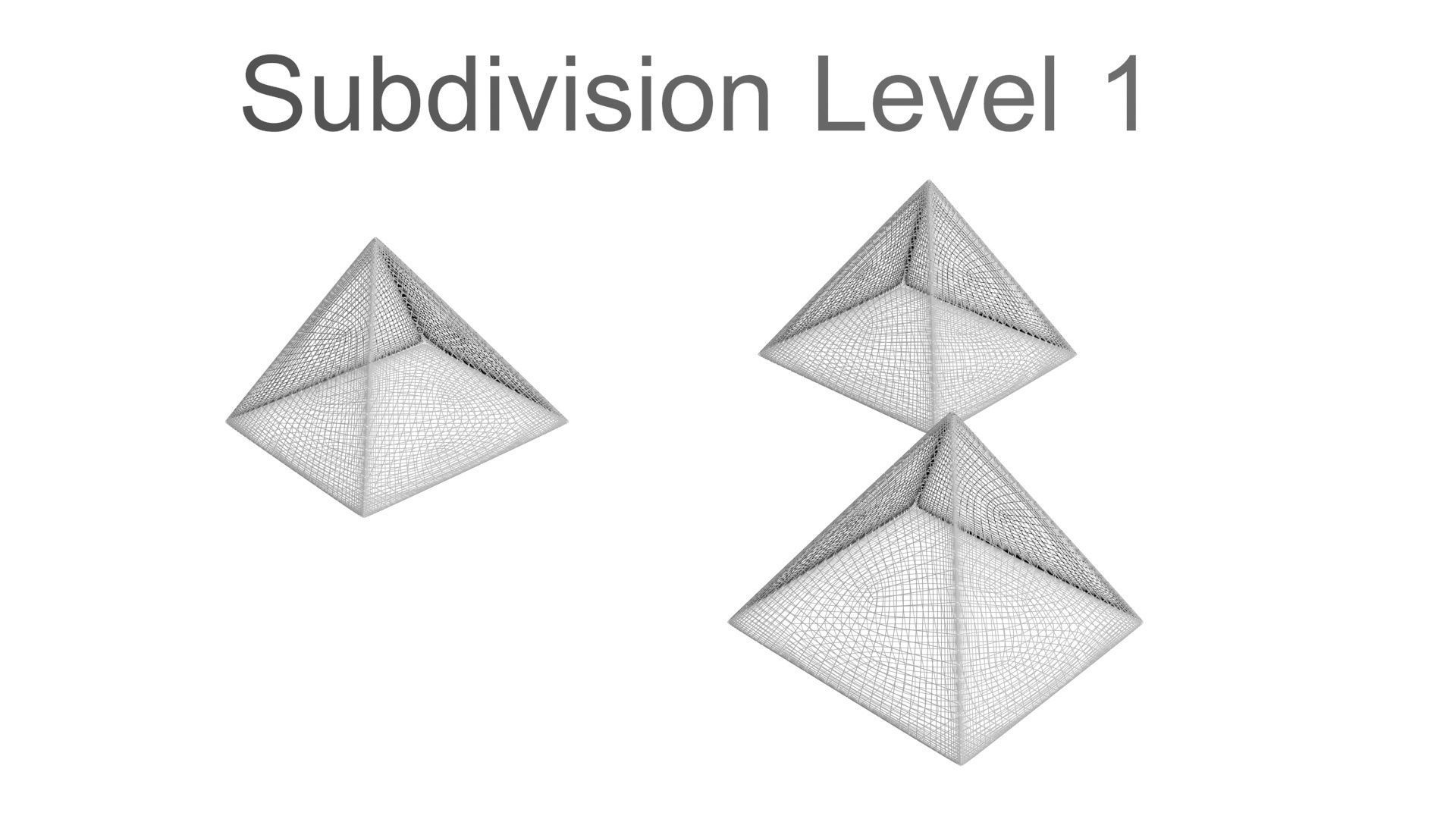 3D Print Ready Metal Pyramids 3D print model_26