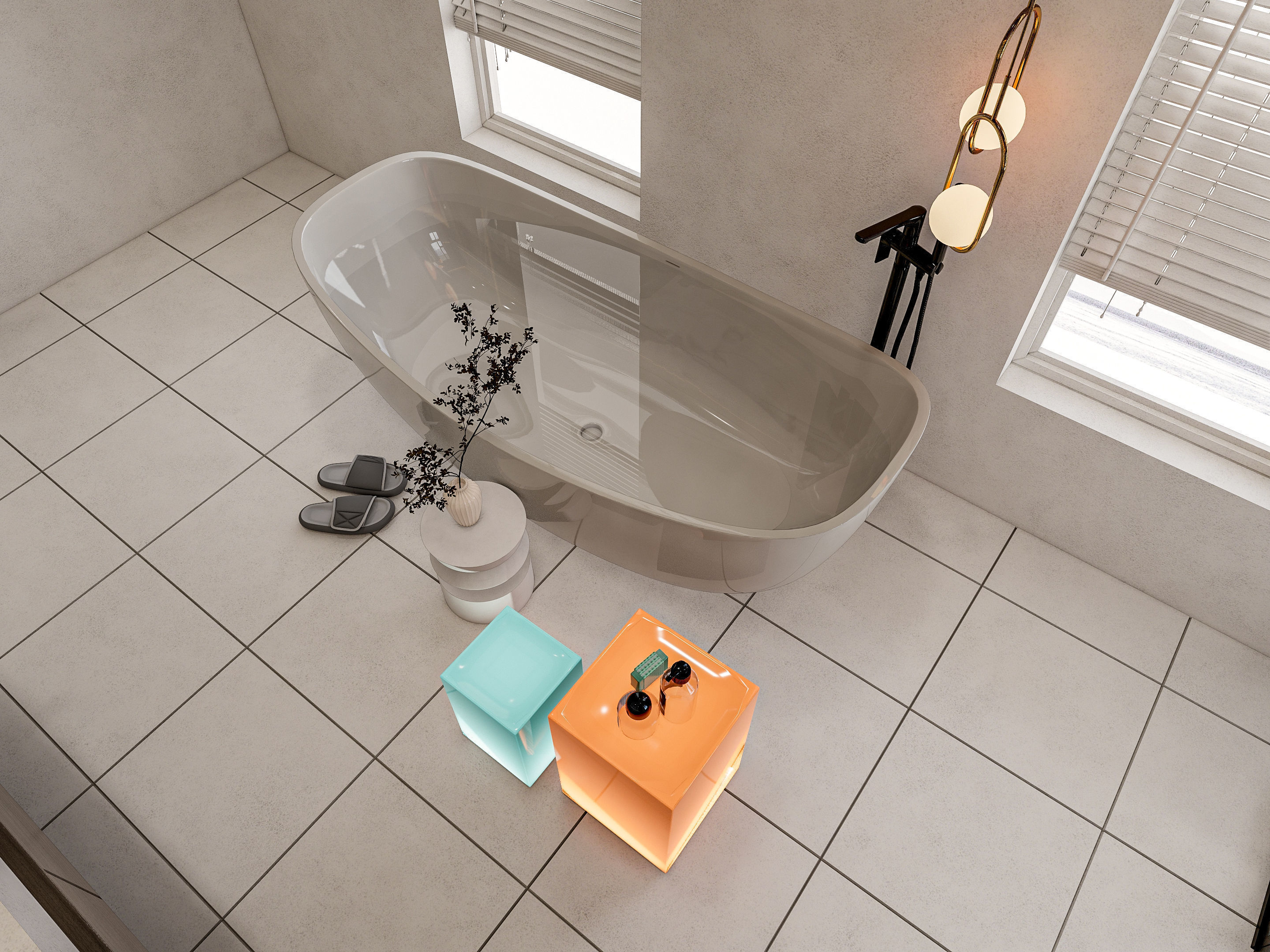 Bathroom 28 3D model_7