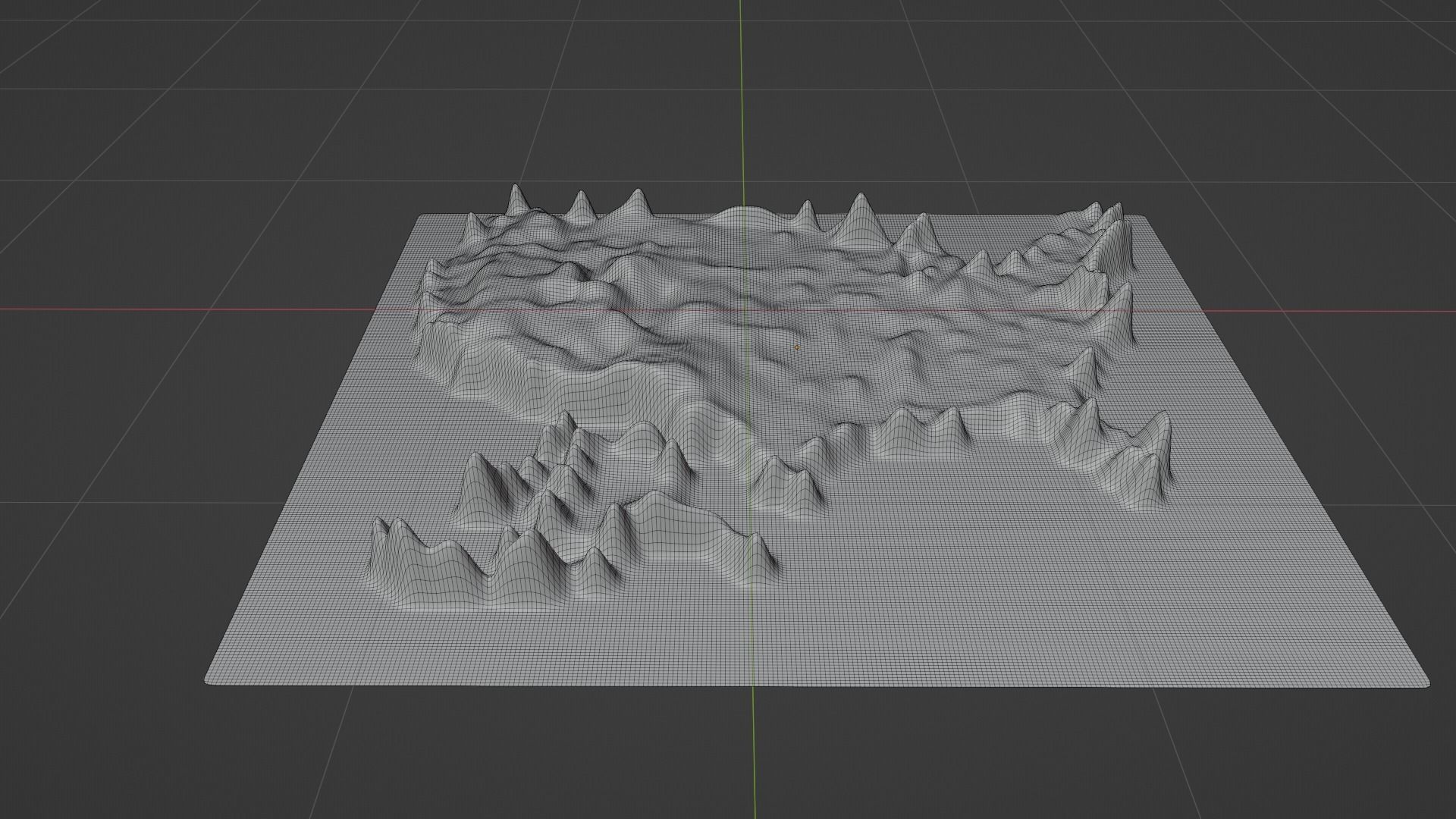 3D model America Map Topography VR / AR / low-poly | CGTrader