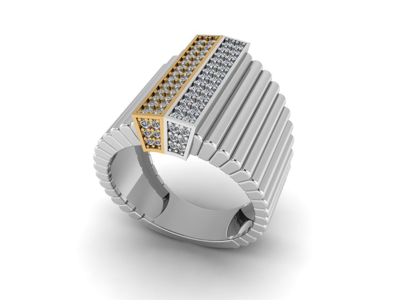 Rings 3D print model_1