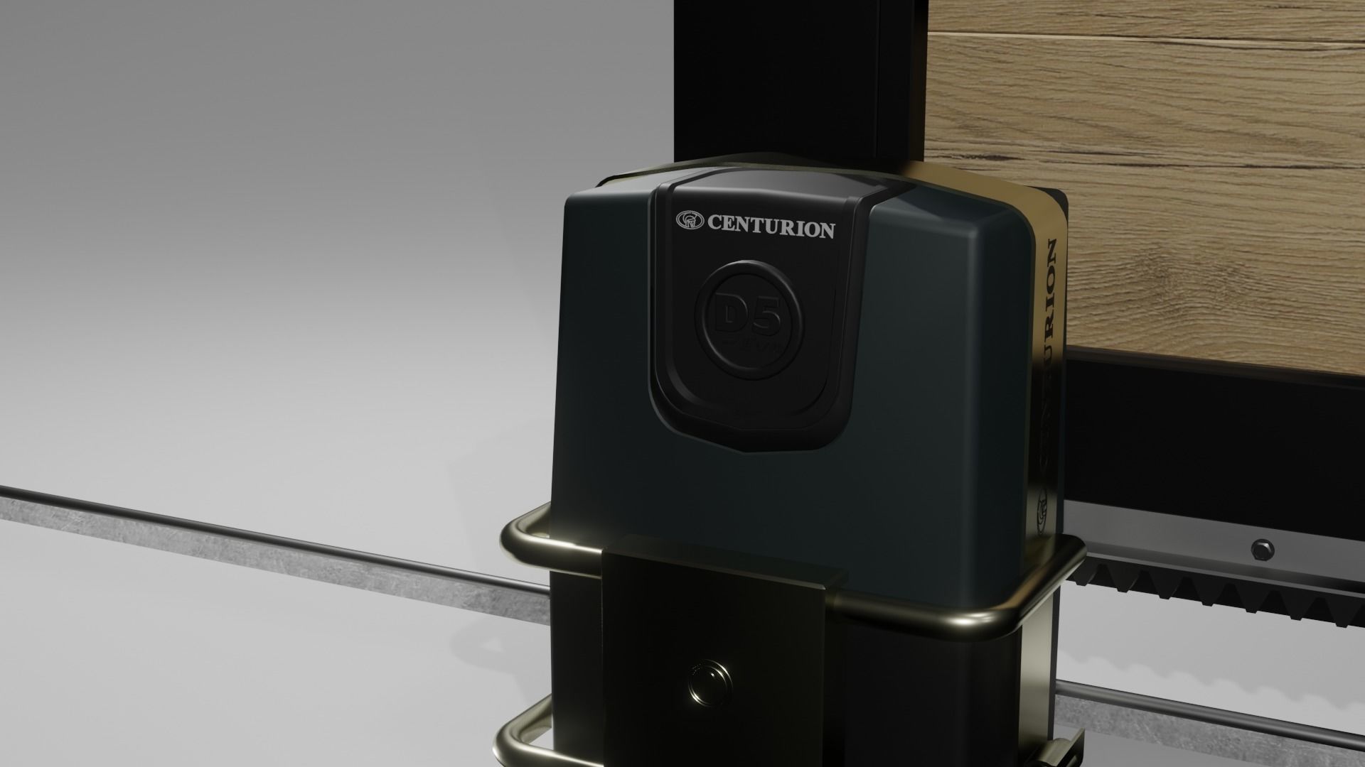 Sliding Gate Motor Free low-poly 3D model_3