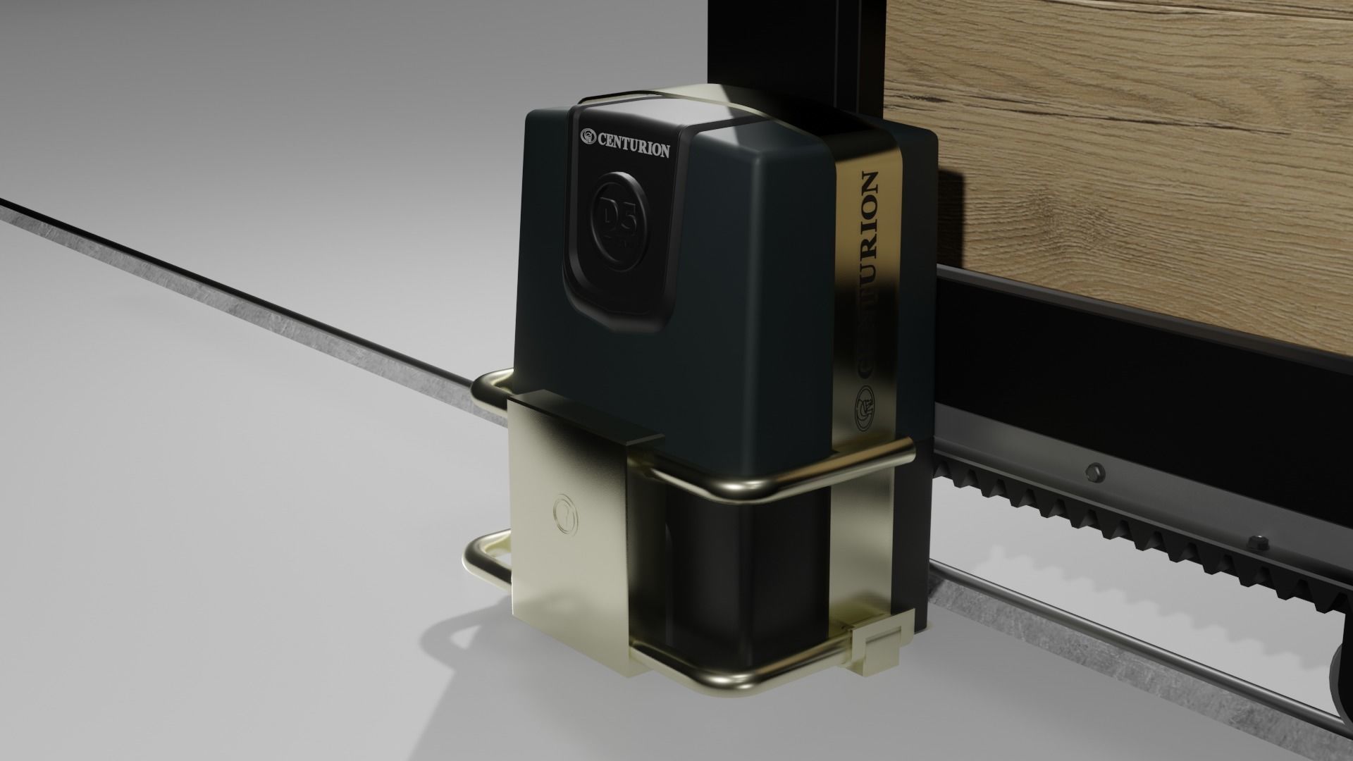 Sliding Gate Motor Free low-poly 3D model_4