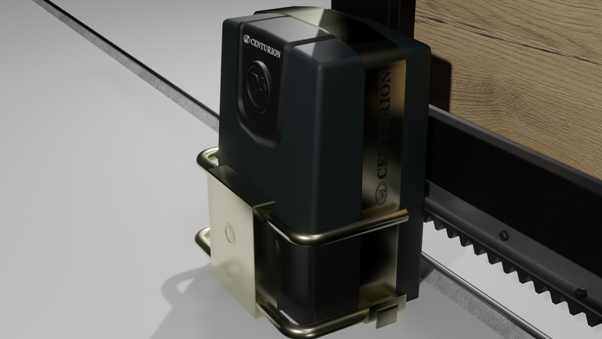 Sliding Gate Motor Free low-poly 3D model_5